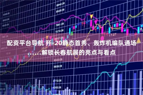 配资平台导航 歼-20静态首秀、轰炸机编队通场……解锁长春航展的亮点与看点