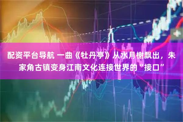 配资平台导航 一曲《牡丹亭》从水月榭飘出，朱家角古镇变身江南文化连接世界的“接口”